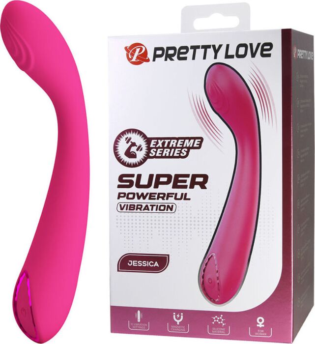 Vibrateur PRETTY LOVE Jessica avec 10 modes de vibration. Vibrateur PRETTY LOVE Jessica avec 10 modes de vibration.