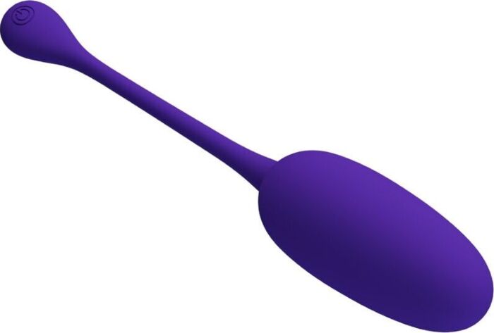 PRETTY LOVE - KNUCKER HUEVO VIBRADOR RECARGABLE LILA