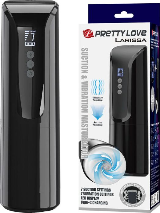 Masturbateur Pretty Love Larissa avec vibration et succion Masturbateur Pretty Love Larissa avec vibration et succion
