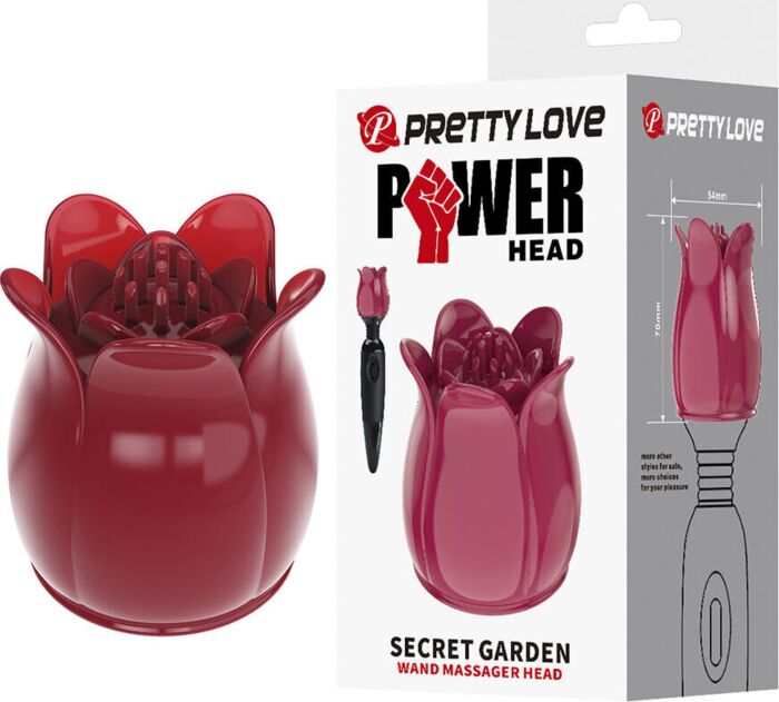 Masajeur Pretty Love Secret Garden - Stimulation ciblée et polyvalente Masajeur Pretty Love Secret Garden - Stimulation ciblée et polyvalente