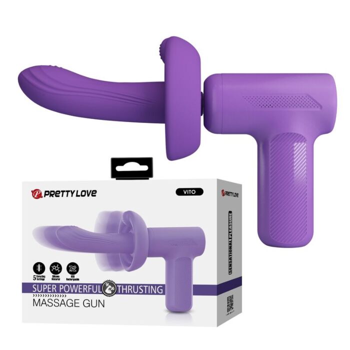 Vibromasseur HIGH TECH VITO à poussée