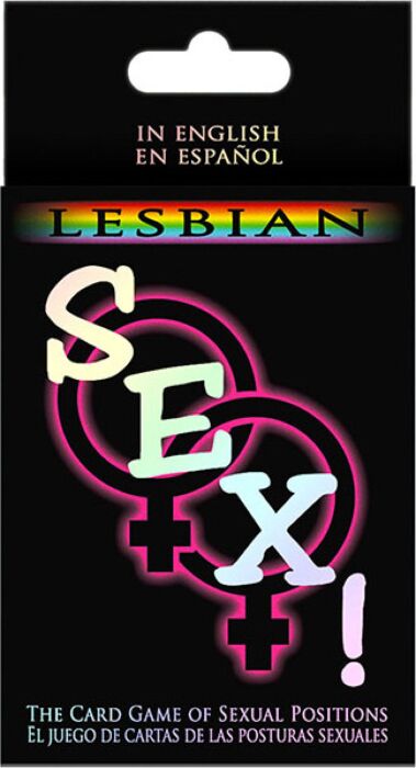 Sexo lesbiano juego de cartas