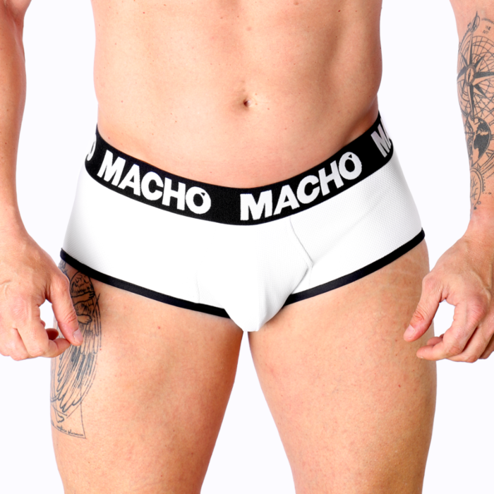 Slip MACHO MS30BL Blanco - Comodidad y Estilo Slip MACHO MS30BL Blanco - Comodidad y Estilo