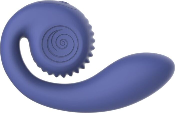 Vibrateur Dual SNAIL VIBE GIZI Lite - Stimulation Point G et Clitoridienne Vibrateur Dual SNAIL VIBE GIZI Lite - Stimulation Point G et Clitoridienne