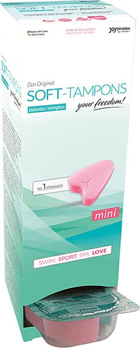 Soft - Tampons Mini Caja de 10 Soft - Tampons Mini Caja de 10