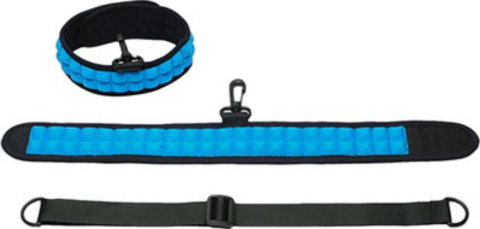 Speak No Evil Choker Blue