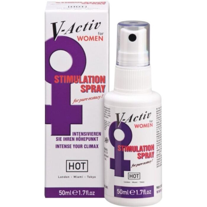 Spray intensificateur HOT V-ACTIV pour femmes