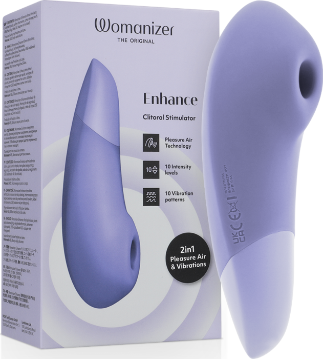 Stimulateur Womanizer Enhance Lila 2 en 1