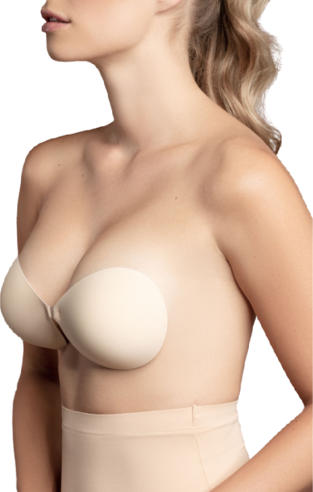 Sujetador Invisible Bye Bra Beige Sin Tirantes