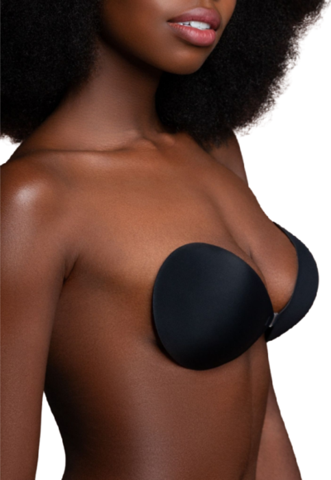 Sujetador Invisible Bye Bra Negro Sin Tirantes