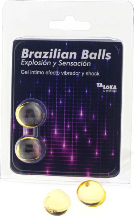 Brazilian Balls TALOKA | Gel excitant avec vibrations Brazilian Balls TALOKA | Gel excitant avec vibrations