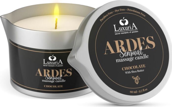 Bougie de massage INTIMATELINE Luxuria chocolat