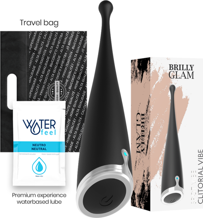 Vibromasseur Brilly Glam Spot Vibe avec stimulation colibrí Vibromasseur Brilly Glam Spot Vibe avec stimulation colibrí