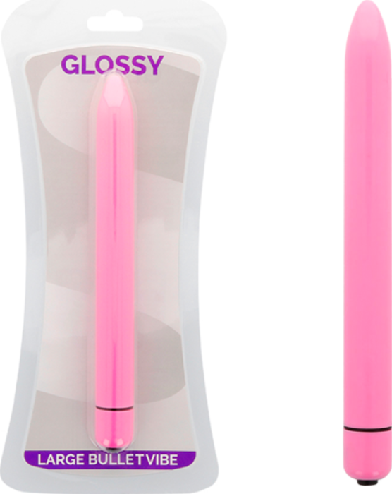 Vibromasseur GLOSSY Slim Rose Intense Vibromasseur GLOSSY Slim Rose Intense