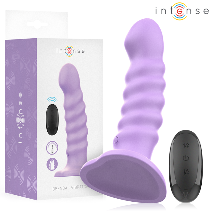 Vibrador Intense Brenda Control Remoto Morado