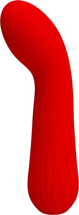 Vibrador Pretty Love Faun Rojo Flexible