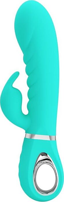 Vibrador Pretty Love Prescott Multifunción Verde Agua