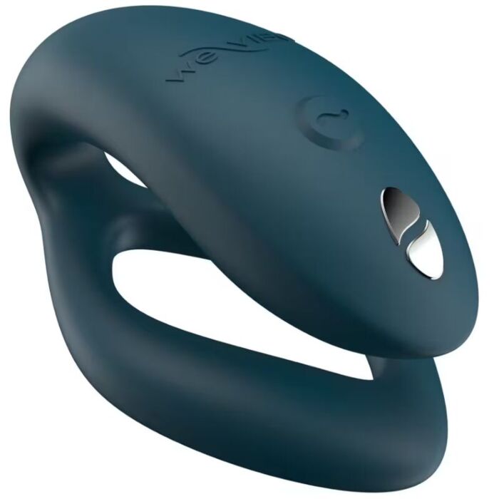 Vibromasseur flexible WE-VIBE SYNC O avec télécommande vert foncé