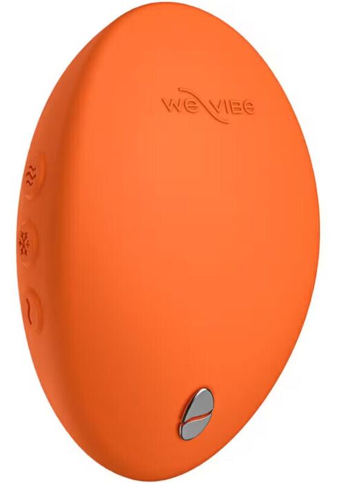 Vibromasseur WE-VIBE Temp chauffant et rafraîchissant, coloris mandarine