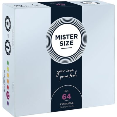 Mister taille 64mm - pack de 36 conservativos