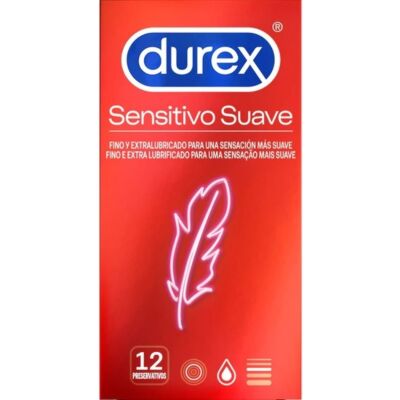 Préservatifs Durex SensiSoft 12 unités