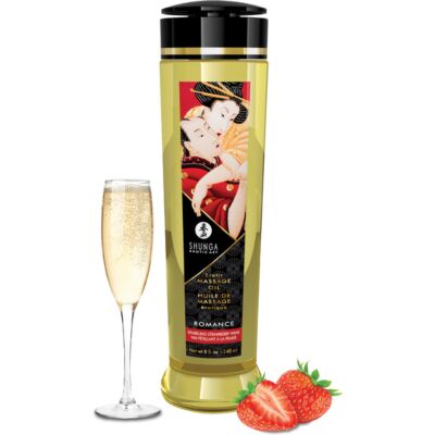 Huile de massage Shunga Romance érotique