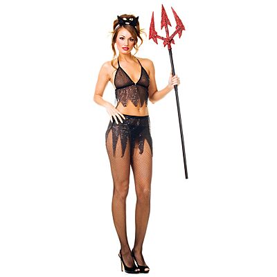 Costume diablesse Music Legs Taille S/M