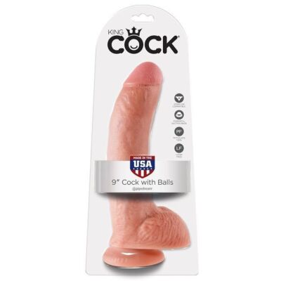 Pénis Réaliste King Cock 9 Naturel