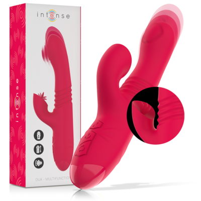Vibromasseur INTENSE DUA Rouge Multifonction