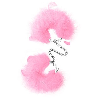 Menottes en plumes S Pleasures pour jeux doux