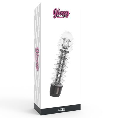 Vibromasseur Noir Glossy Axel