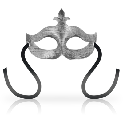 Masque de sommeil Fleur de Lis Argent - Lumière de Lune