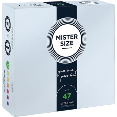 Mister taille 47 (pack de 36) - extra fino