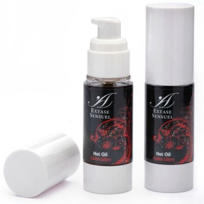 Extase sensuel aceite estimulante calor cubra libre 30ml