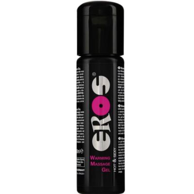 Gel de Massage Eros Effet Chaleur 100 ml - Gel de massage à effet chauffant à base de glycérine.