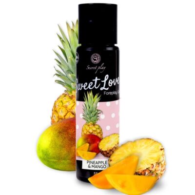 Secretplay - Gel Douceur d'Amour Ananas et Mangue 60 ml