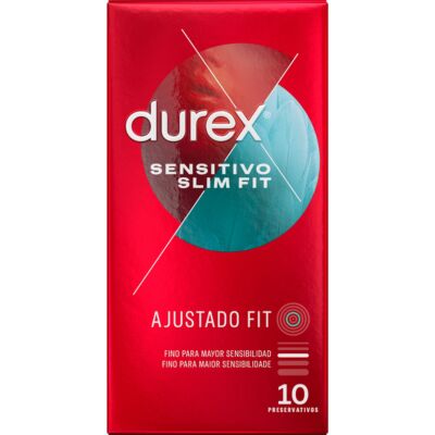 Durex Sensitif Slim 10 pièces - Ajustement Parfait