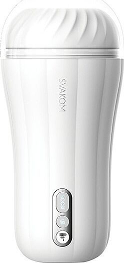 Masturbateur vibrant Svakom Robin White