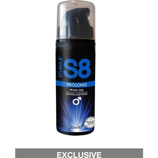 S8 gel prolongador masculino 30ml