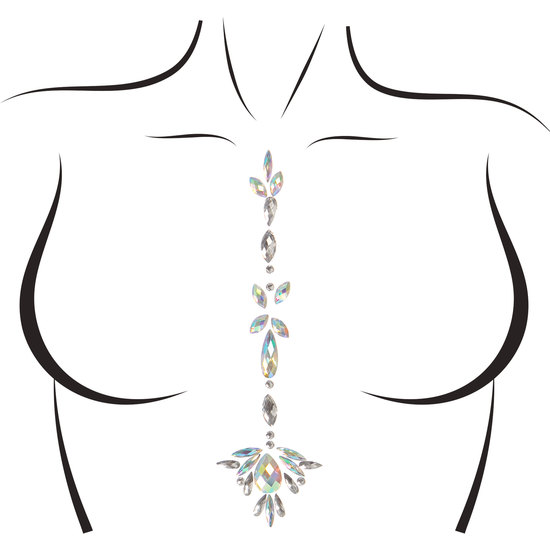 Bijoux de corps auto-adhésifs en jade