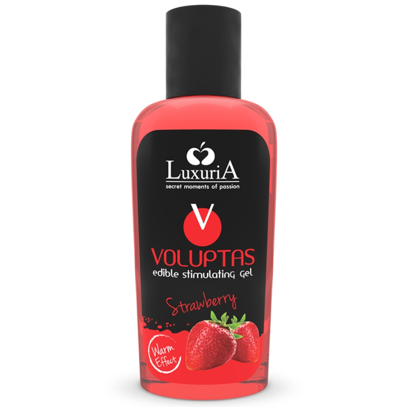 Intimateline Luxuria Gel de Massage Comestible Fraise 100 ml