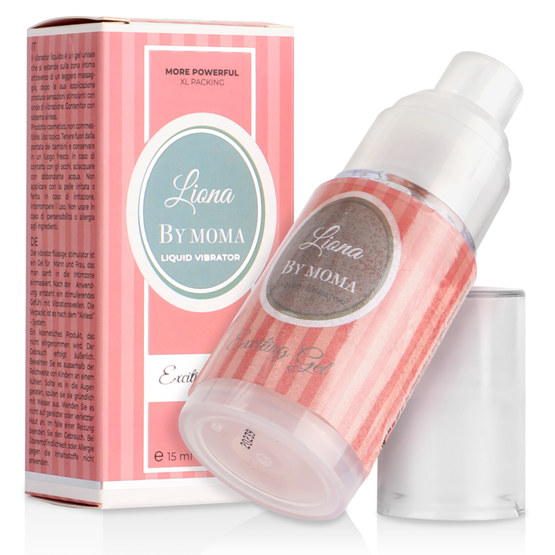 Liona by Moma - Gel Excitant Liquide pour Vibromasseur 15 ml