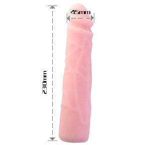 Dildo RealSkin 23 cm -> Gode RealSkin 23 cm