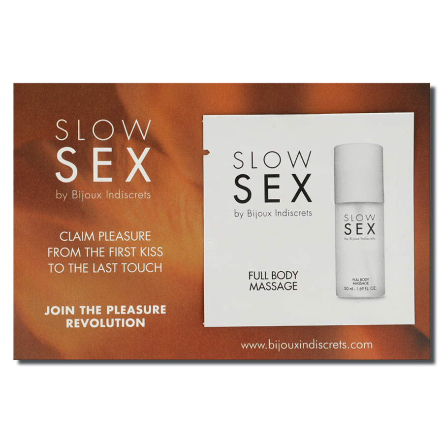 Bijoux - Slow Sex Full Body Massage Gel de Masaje 2 ml

