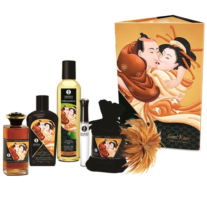 Shunga - Collection Kit Doux Baisers - Produits Érotiques