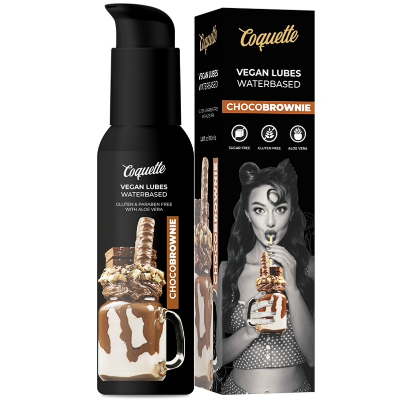 Coquette Chic Desire - Lubrifiant Végétalien Chocobrownie 100ml