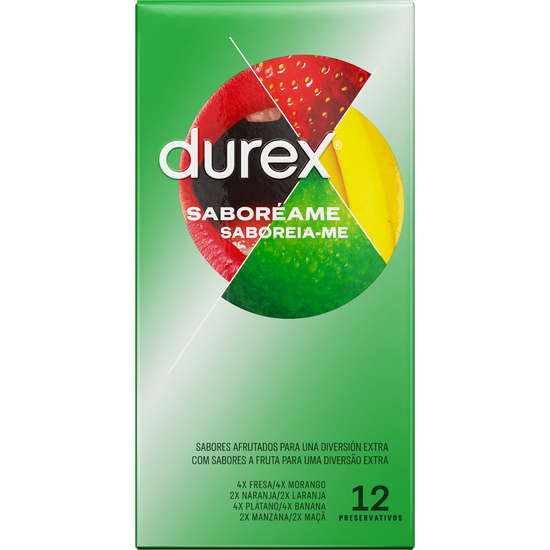 Pack Saveurs Durex 12 unités