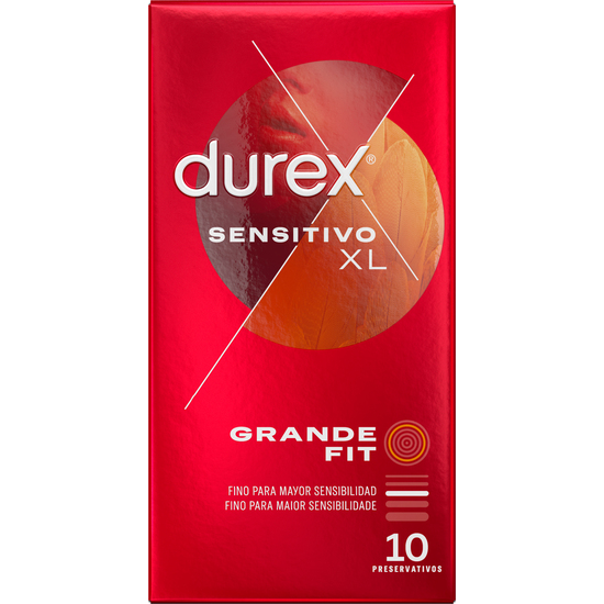 Préservatifs Durex XL Sensitivo 10 unités