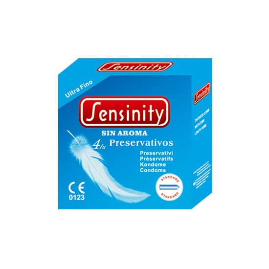 préservatifs naturels de 4 pcs