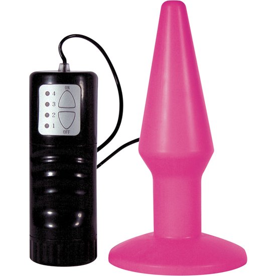 plug anal Brutal vibrateur rose